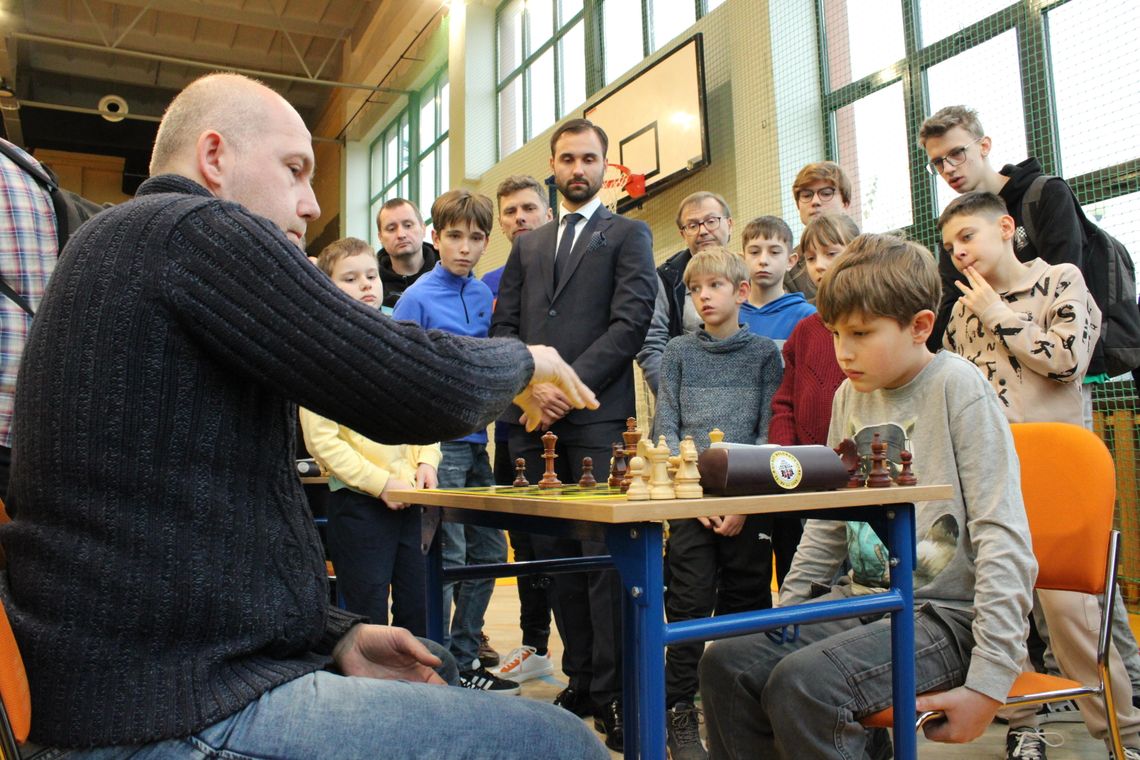 Szachowe Mikołajki w Powiatowym Centrum Sportu