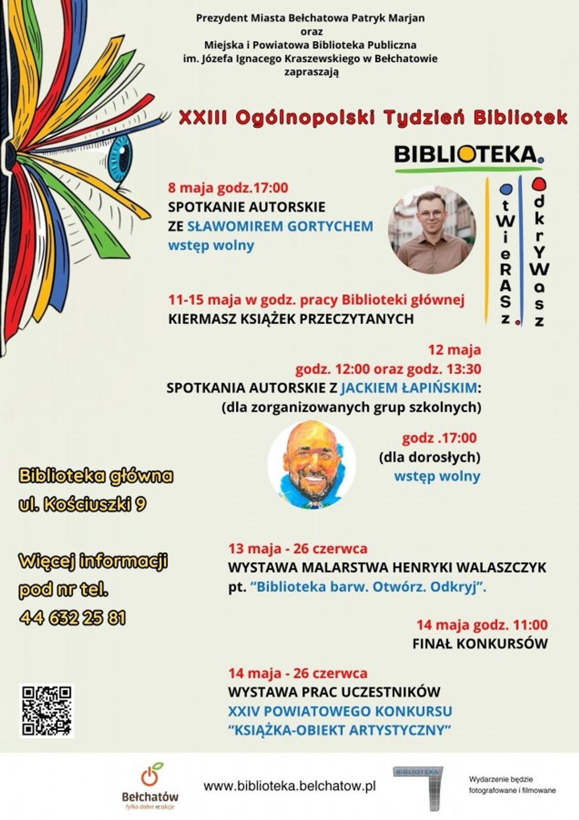 Tydzień Bibliotek pełen spotkań, wystaw i książkowych atrakcji