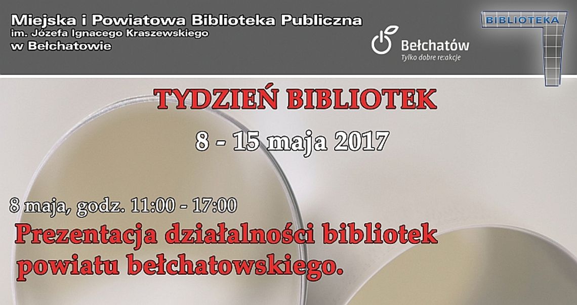 Tydzień bibliotek tuż tuż