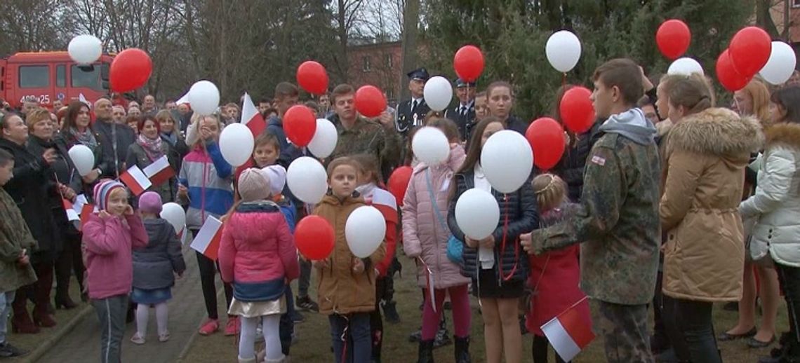 Uroczystości setnej rocznicy odzyskania niepodległości w Łękawie