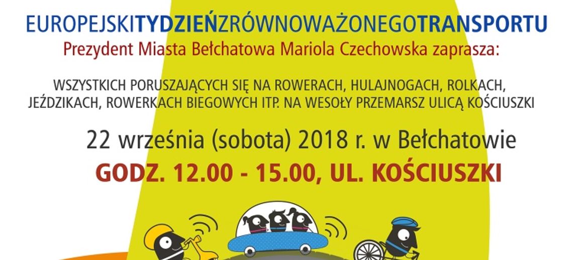 W sobotę obchodzimy Dzień Bez Samochodu!