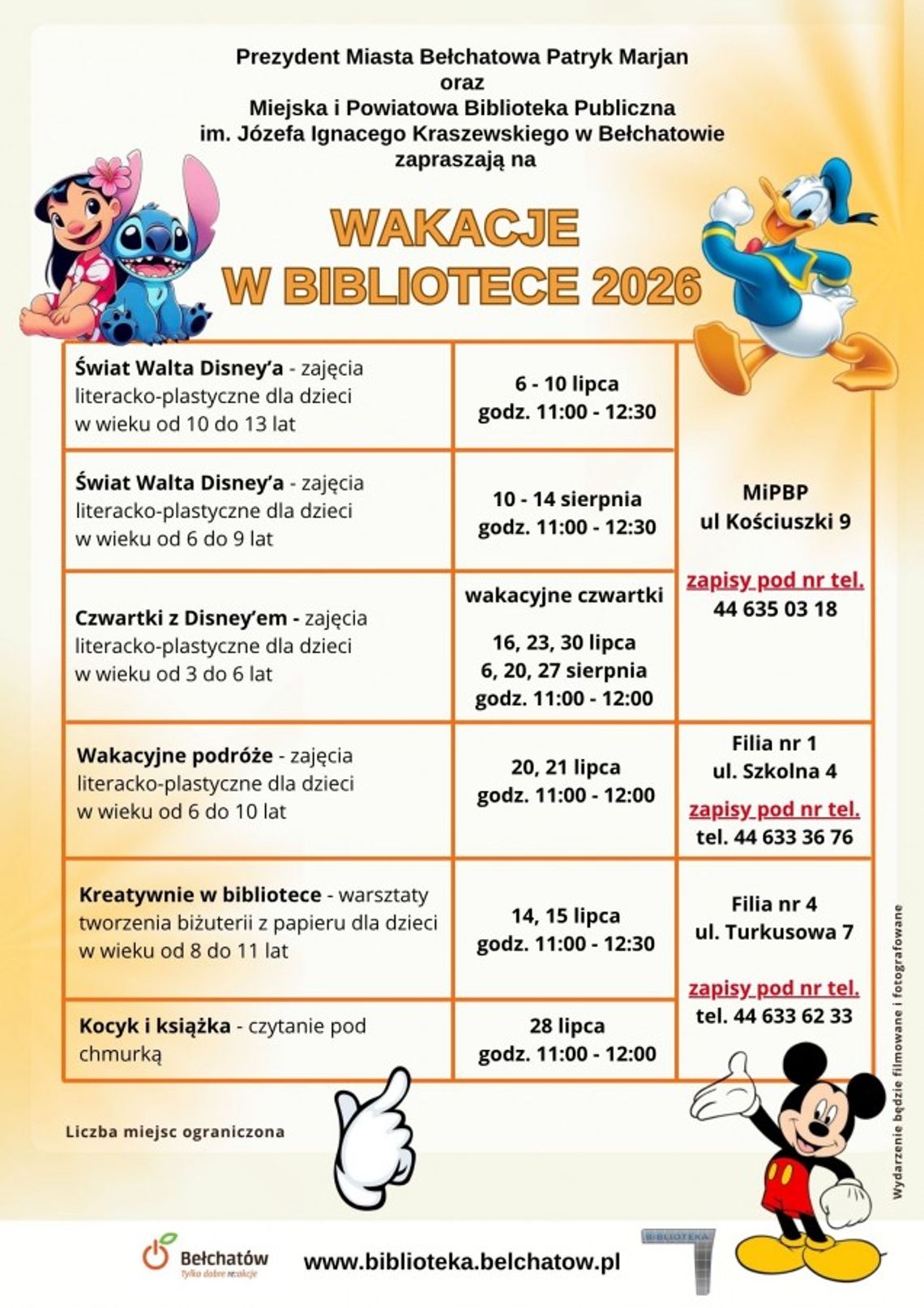 Wakacje z książką i kreatywną zabawą. Biblioteka zaprasza najmłodszych Wakacje z książką i kreatywną zabawą. Biblioteka zaprasza najmłodszych