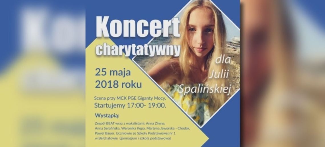 Wesprzyj Julię w jej chorobie 