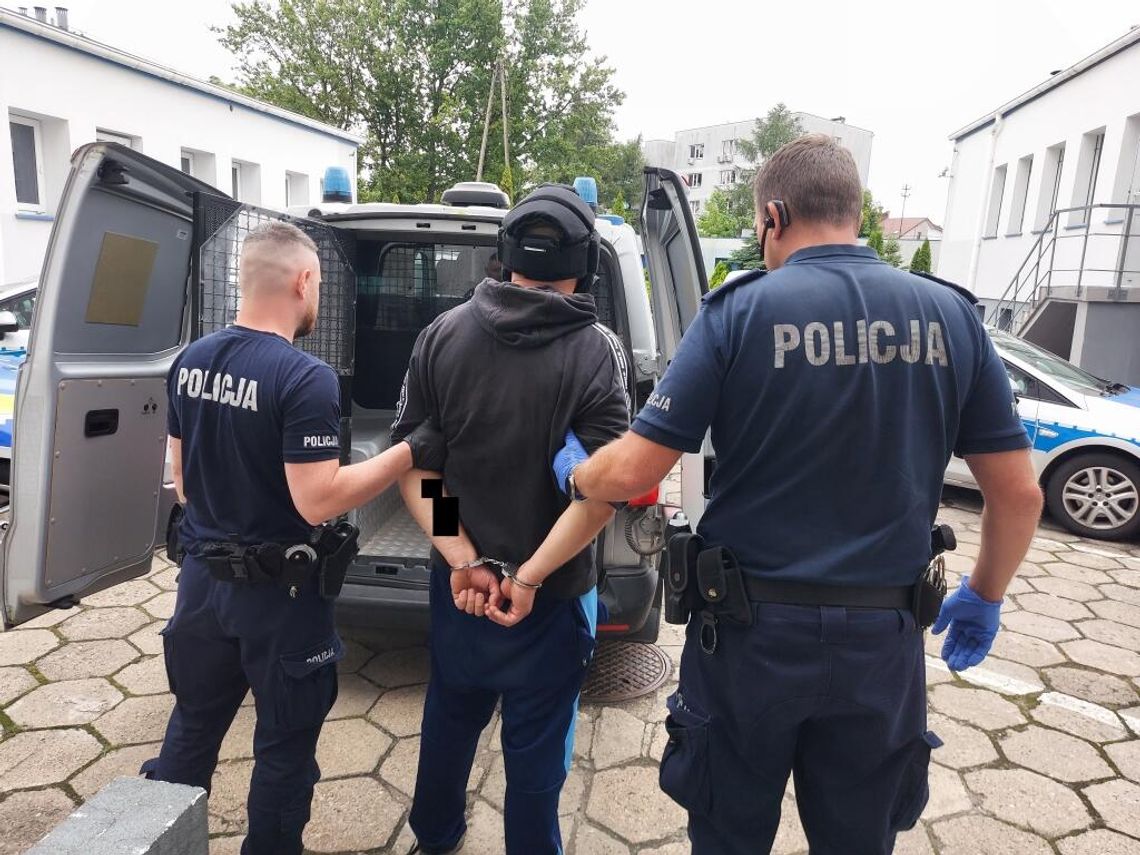 Wpadł przez własną agresję – okazało się, że był poszukiwany listem gończym