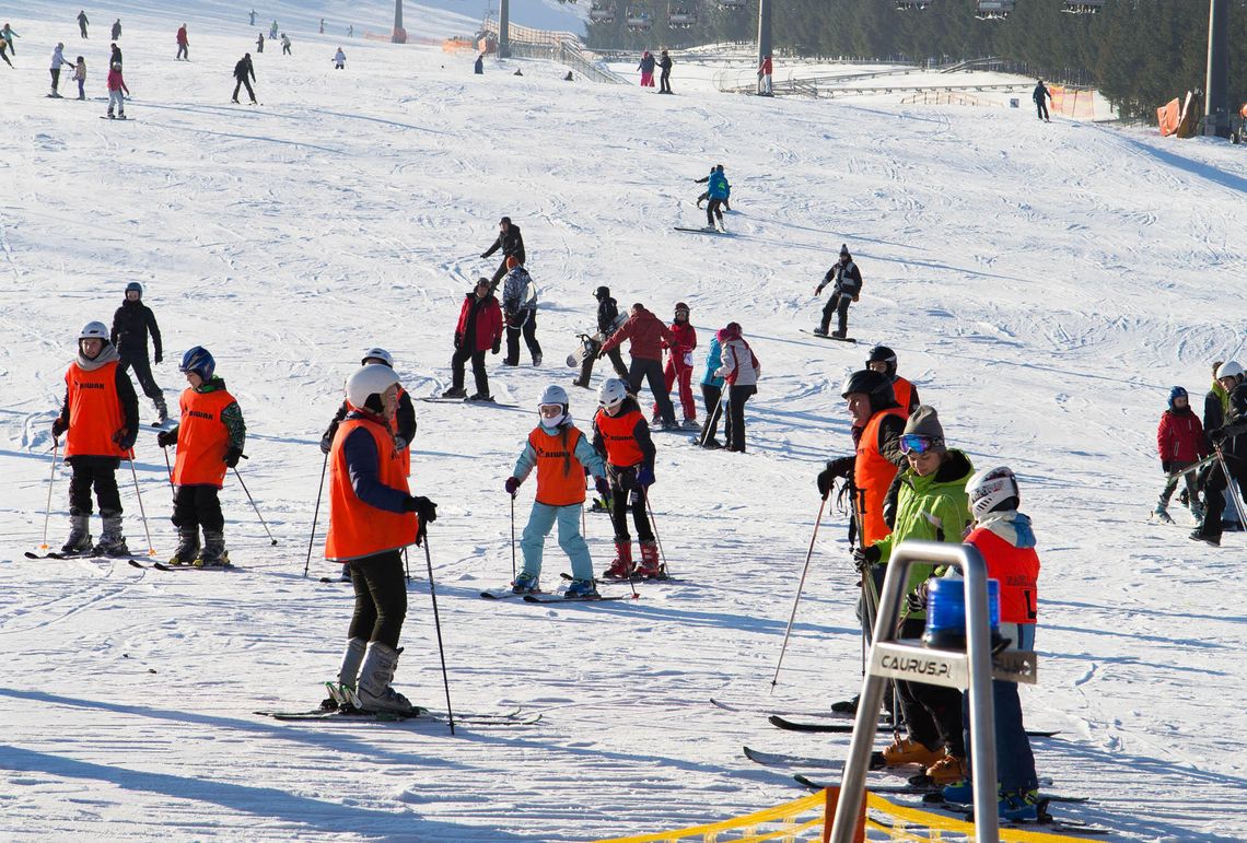 Wszystkie trasy na Górze Kamieńsk już dostępne dla narciarzy