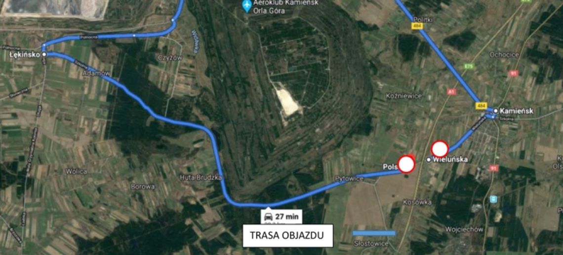 Zamknięcie DK1, którędy jechać?