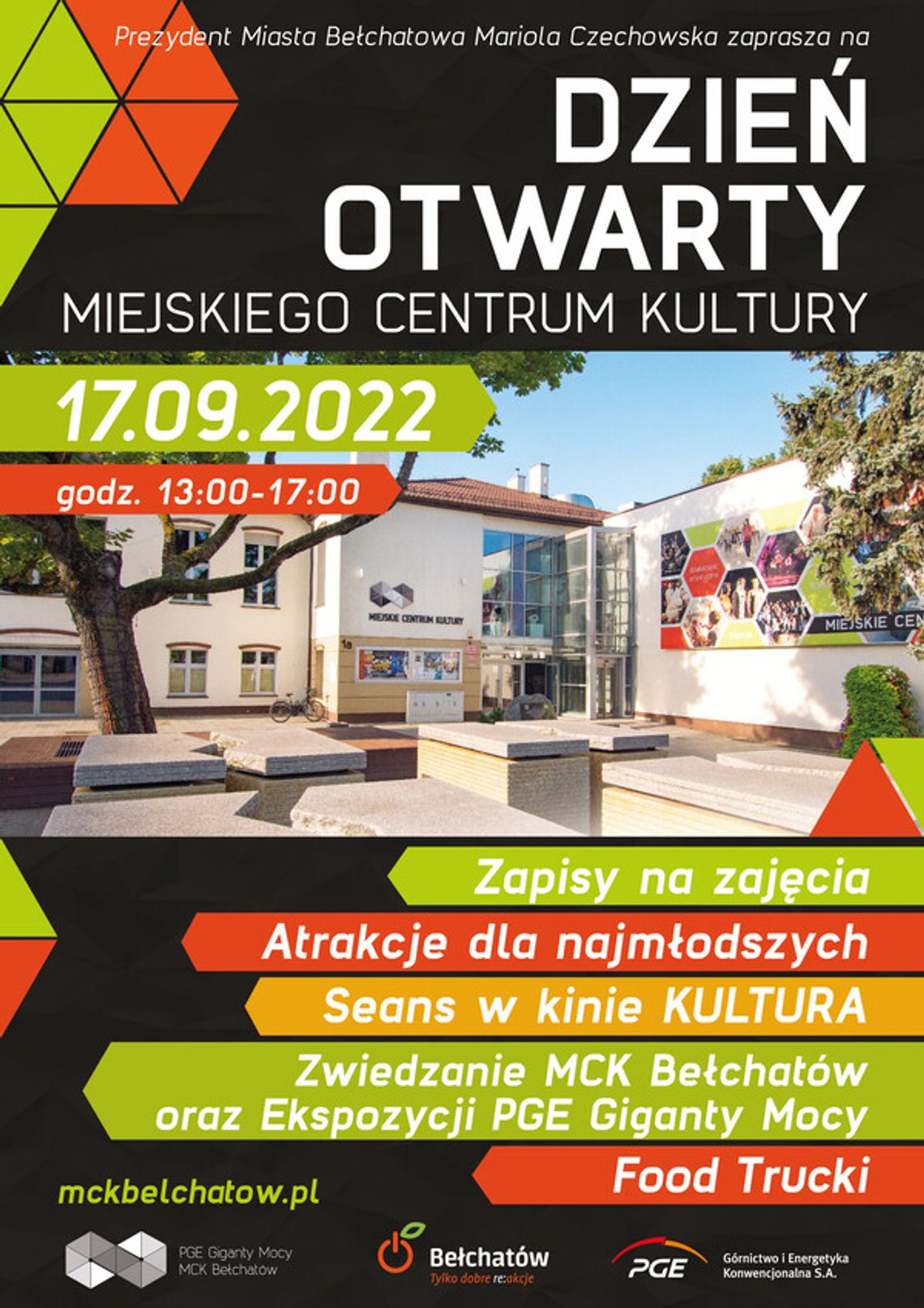 Zapraszamy na Dzień Otwarty MCK w Bełchatowie