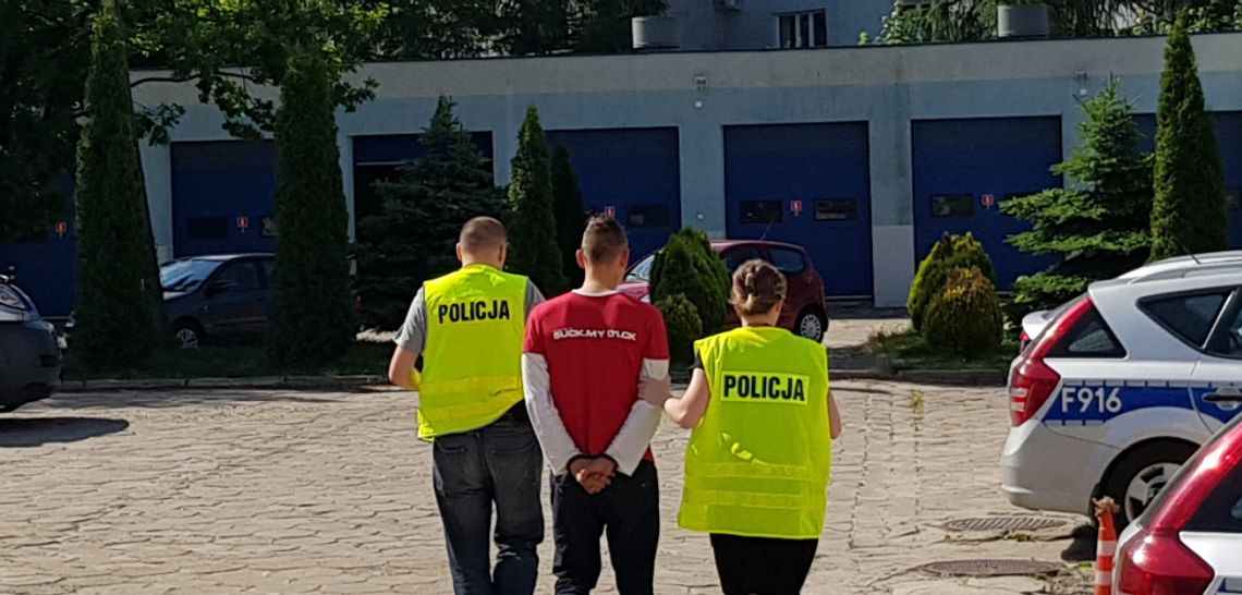 Zatrzymany za kradzież rozbójniczą