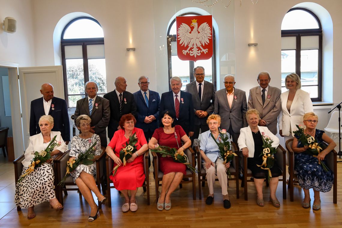 Złote gody w USC. Te pary zostały nagrodzone medalami